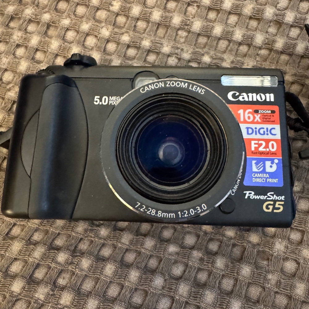 Canon Powershot G5 Camera